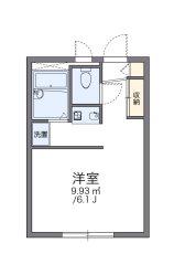 レオパレスWITH(1K/2階)の間取り写真