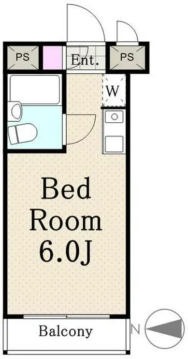 シルフィード用賀 2階階 間取り