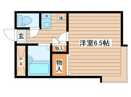 AINATAGOBASHI(1K/3階)の間取り写真