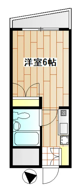すがやマンション 2階階 間取り