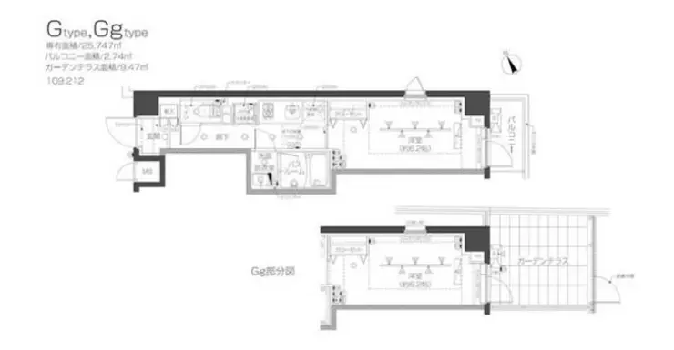 ZOOM高田馬場WEST 1階階 間取り