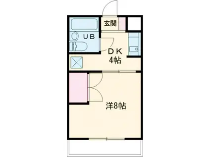 エステートエンゼル(1K/3階)の間取り写真
