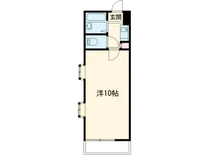 シティライフ出丸(1K/4階)の間取り写真