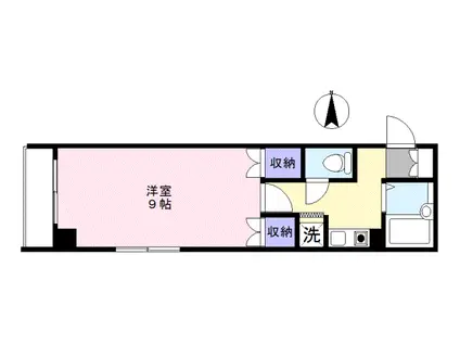エトワール福島第一(1K/1階)の間取り写真