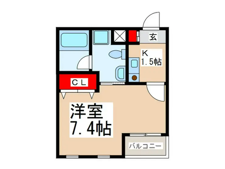 オンワード中根 3階階 間取り