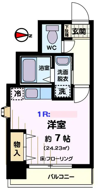 メゾン武蔵浦和 5階階 間取り