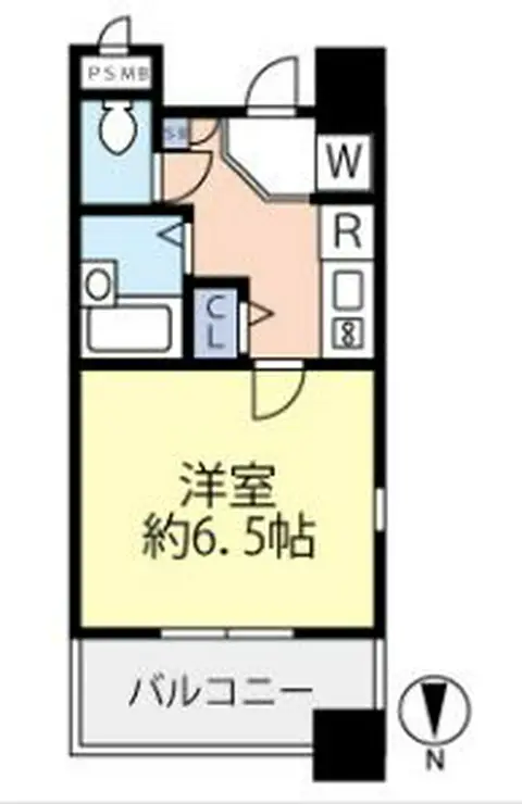 グランヴァン東品川 6階階 間取り