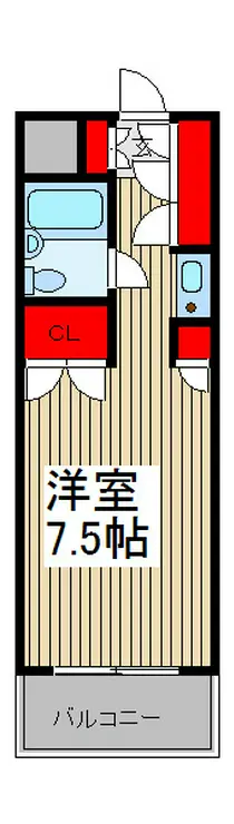 ワコーレ武蔵浦和 3階階 間取り