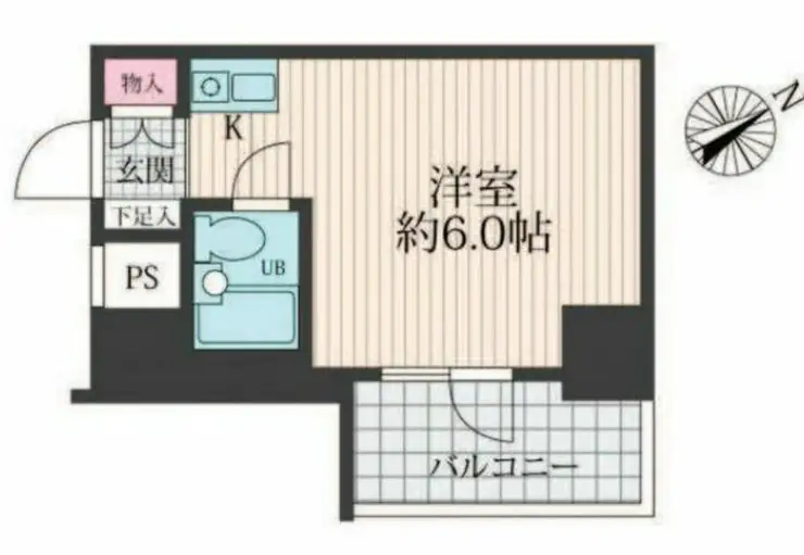 ダイアパレス相模原 2階階 間取り