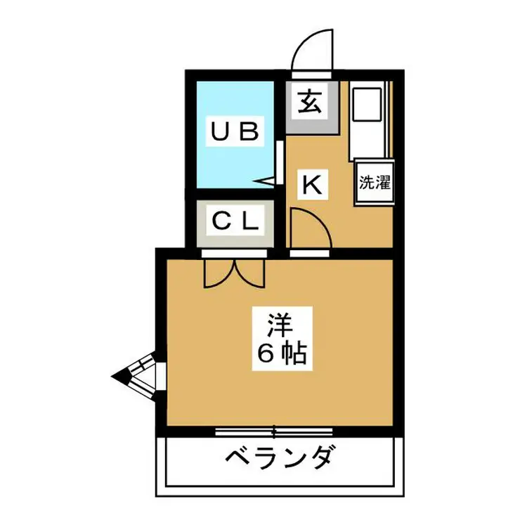 アベニューアイ 2階階 間取り