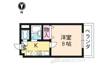 メゾンジョスラン(1K/3階)の間取り写真