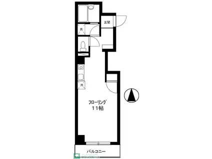 スプレンダーパレス(ワンルーム/3階)の間取り写真