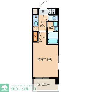 UURコート名古屋名駅(1K/10階)の間取り写真