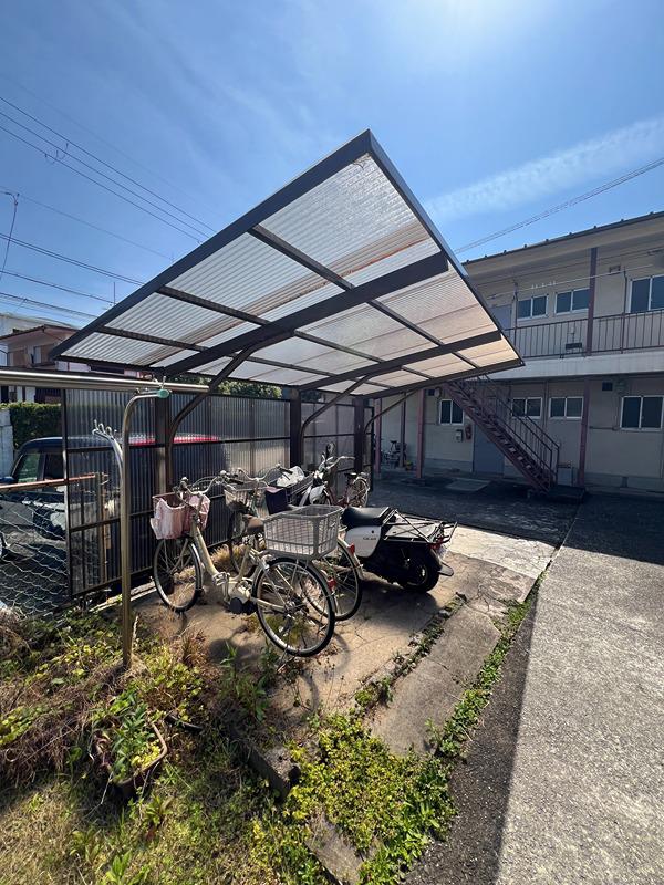 松井荘(2K/1階)の外観写真