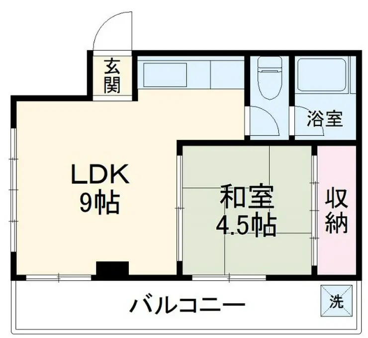 浅見ビル 4階階 間取り