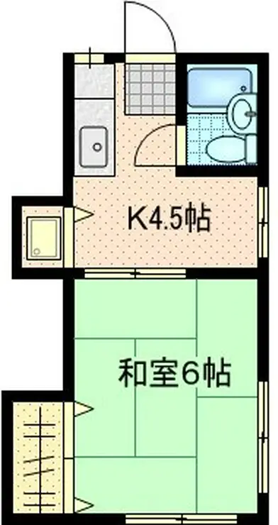 誠和荘 2階階 間取り