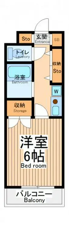 ベルハイツ3 3階階 間取り
