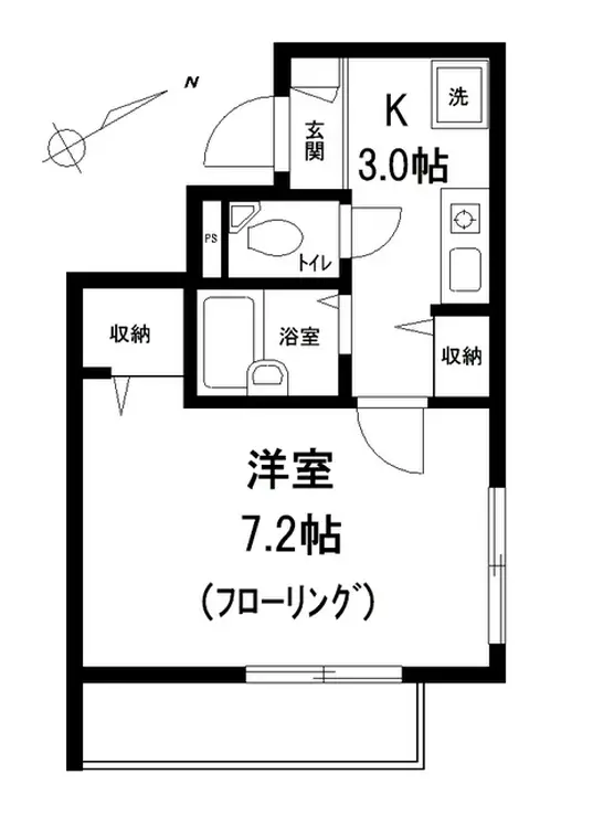 マイエスティーム本駒込 3階階 間取り