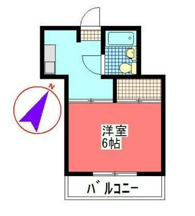 メゾン橋本 1階階 間取り