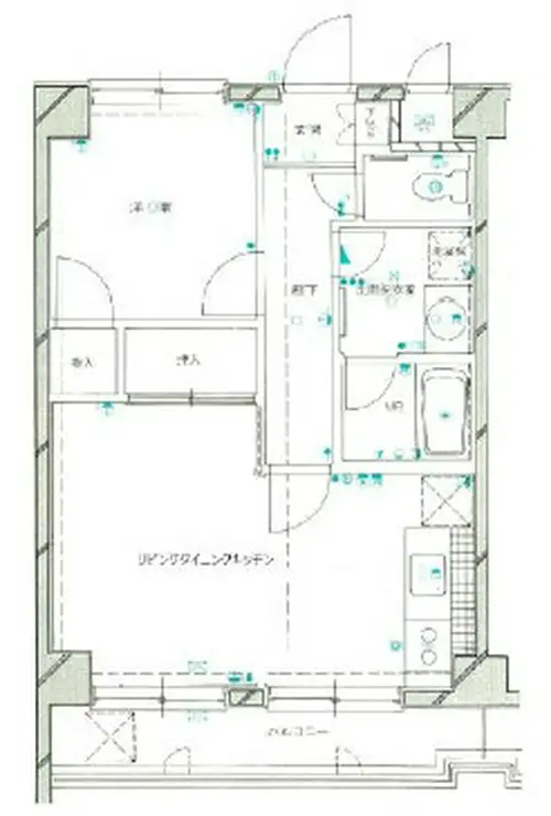 日神パレステージ志村坂下 1階階 間取り