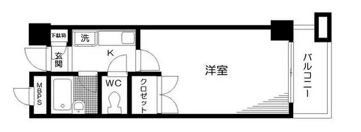日神パレステージ玉川上水 3階階 間取り