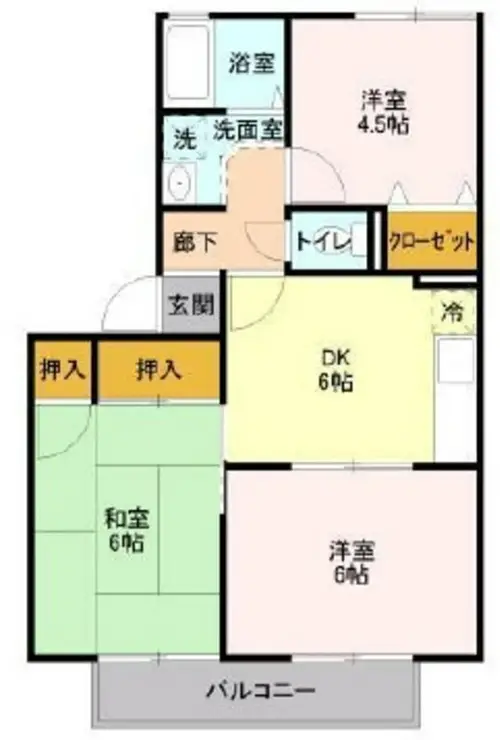 ロイヤルアネックス壱番館 1階階 間取り