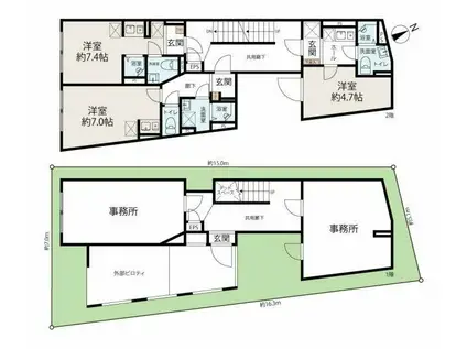 AXIA TOKIWADAI(ワンルーム/4階)の間取り写真