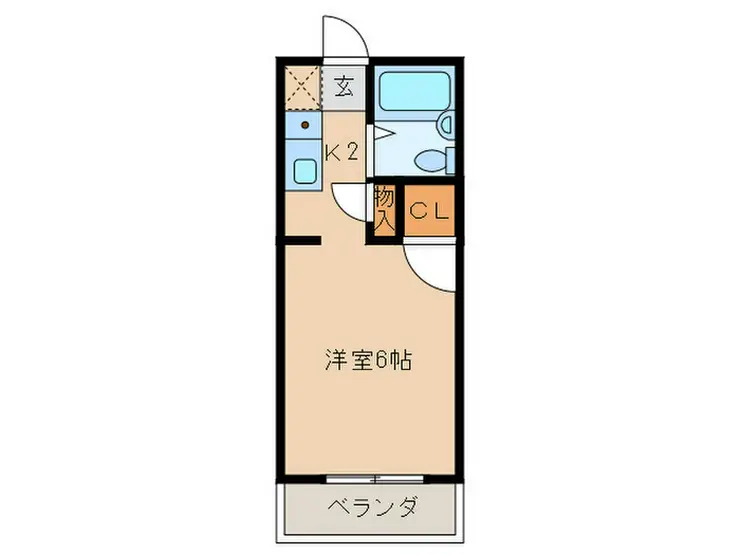 トラストビラ多摩センター 4階階 間取り