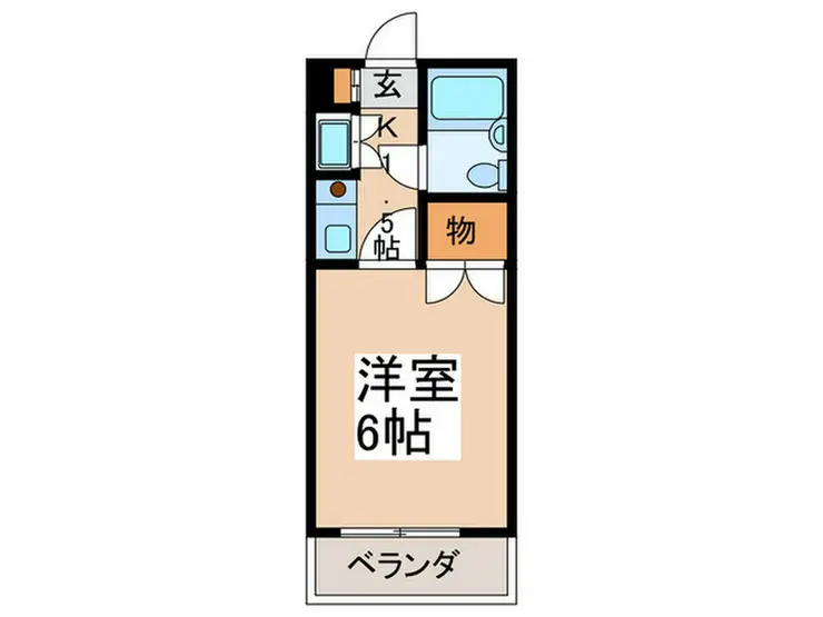ホワイトパレス 2階階 間取り