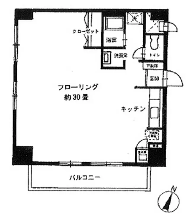東建ニューハイツ西新宿 10階階 間取り