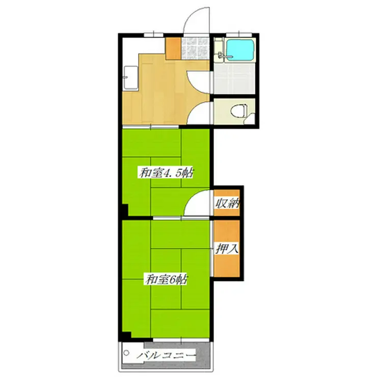 村上マンション 3階階 間取り