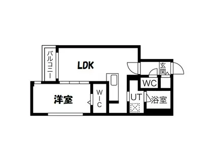 グランラヴィーヌ本郷通(1LDK/5階)の間取り写真