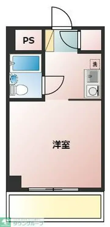 ポートハイム三春台 2階階 間取り