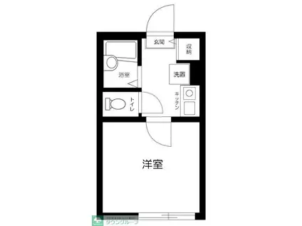 フェッロヴィア桜台(1K/2階)の間取り写真