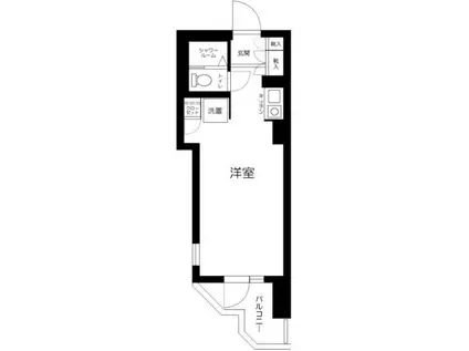 コナ・トルテック(ワンルーム/2階)の間取り写真