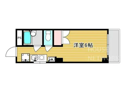 千成ビル(1K/5階)の間取り写真