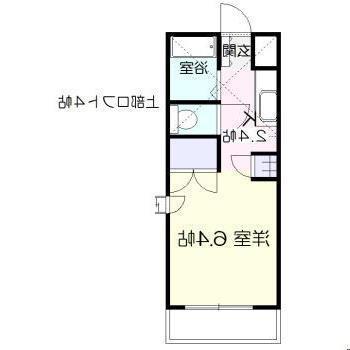 LUXYマンション(ワンルーム/5階)の間取り写真