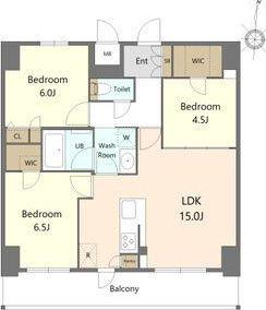 S-RESIDENCE高岳ARDENT(3LDK/4階)の間取り写真