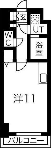 サンヴァーリオ仙台駅東(ワンルーム/9階)の間取り写真
