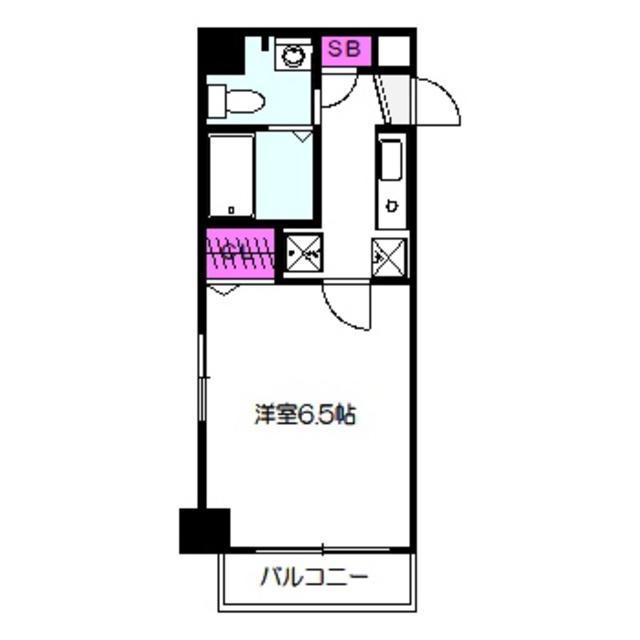 エスリード京橋III番館(1K/2階)の間取り写真