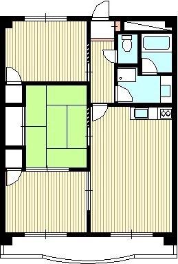 マンション パコイ(3LDK/3階)の間取り写真
