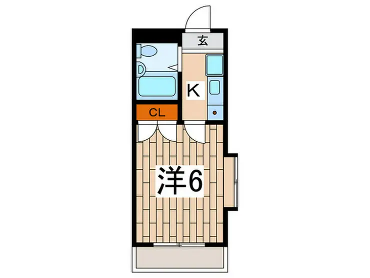 ファーストクラス柏台 1階階 間取り