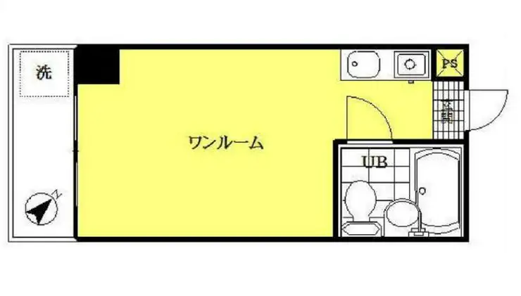 マンション道灌山 3階階 間取り