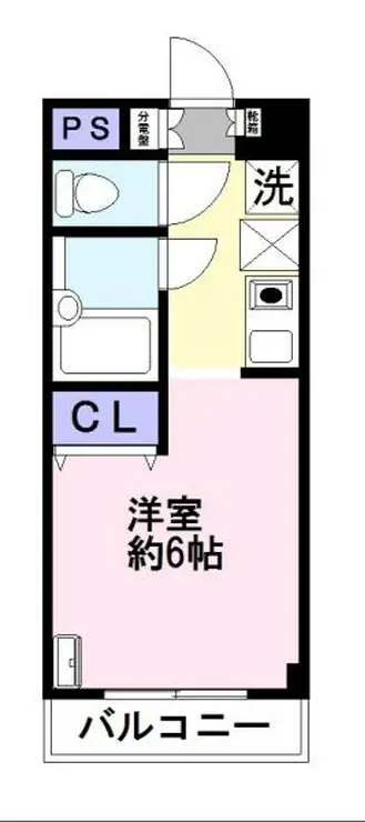 ときわグリーンコート 5階階 間取り