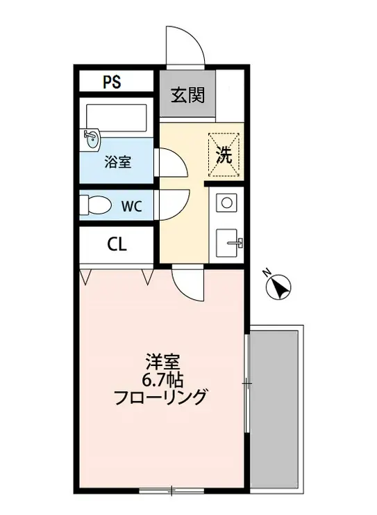 森ビル 2階階 間取り
