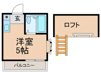 Fコート池袋(ワンルーム/2階)の間取り写真