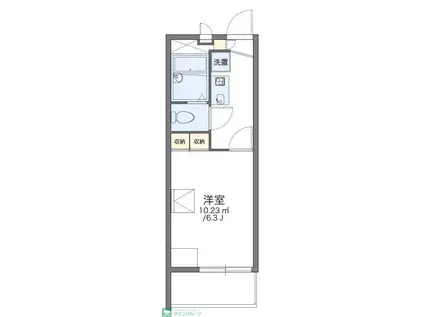 レオパレスMASA 94(1K/2階)の間取り写真