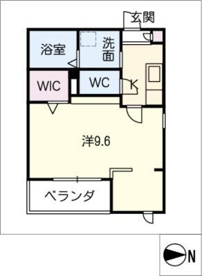 MAISON OTAS DAIKAN(1K/2階)の間取り写真