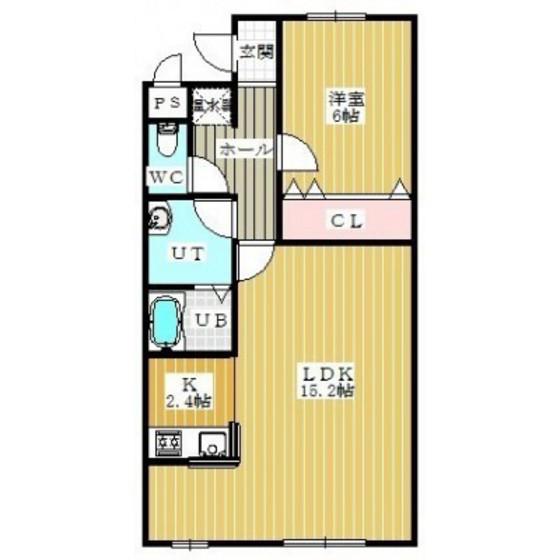 NEXTIII(1LDK/3階)の間取り写真