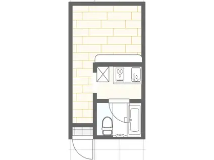 ライフイン石引(1DK/2階)の間取り写真